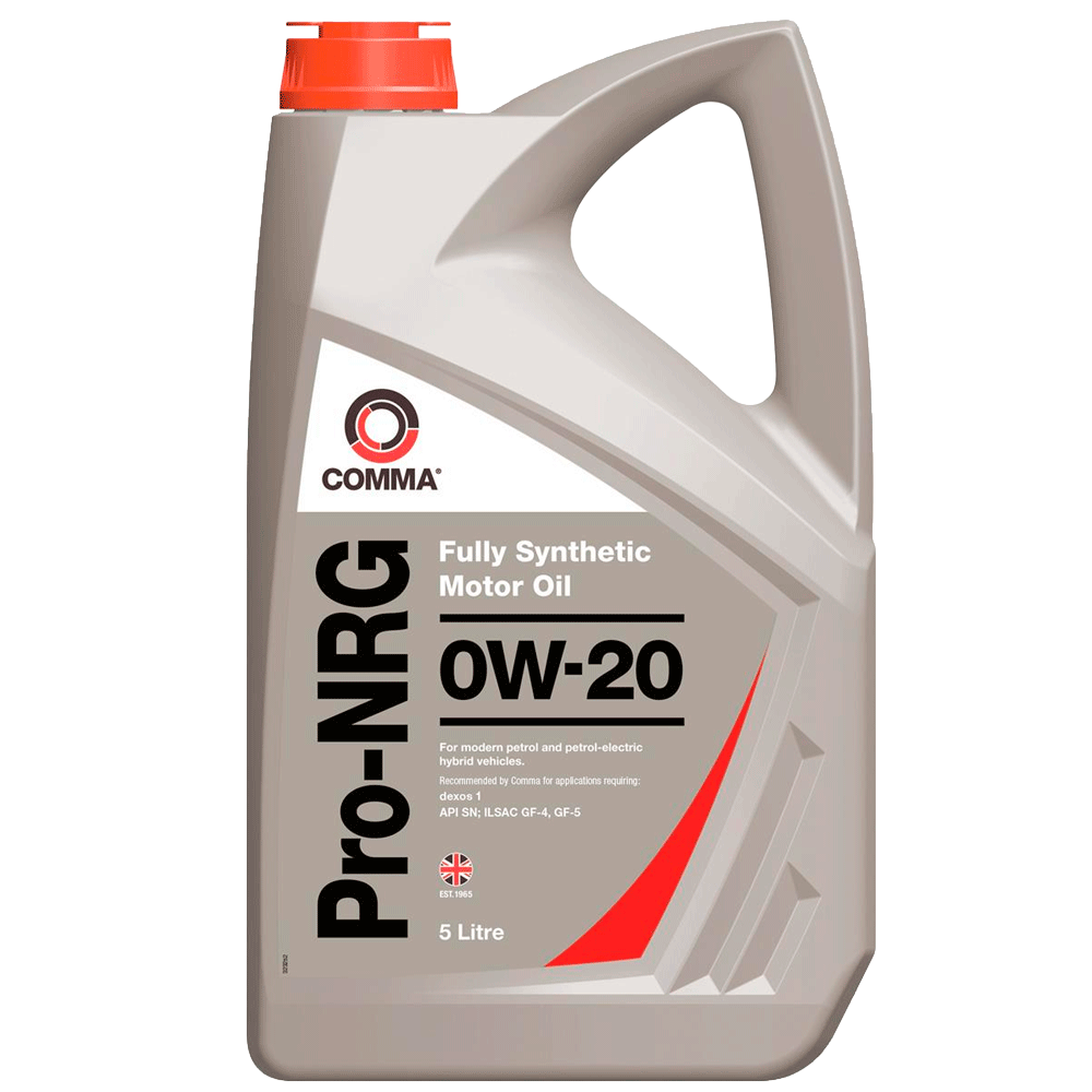 Моторное масло Comma Pro-NRG 0W-20, 5л